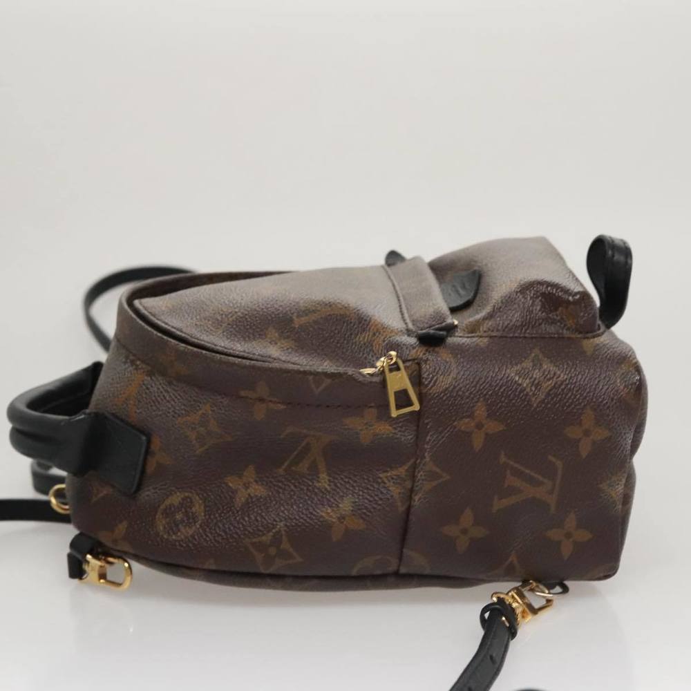 LOUIS VUITTON Monogram Palm Springs MINI Backpack M44873 LV Auth 109918 - Picture 4 of 16